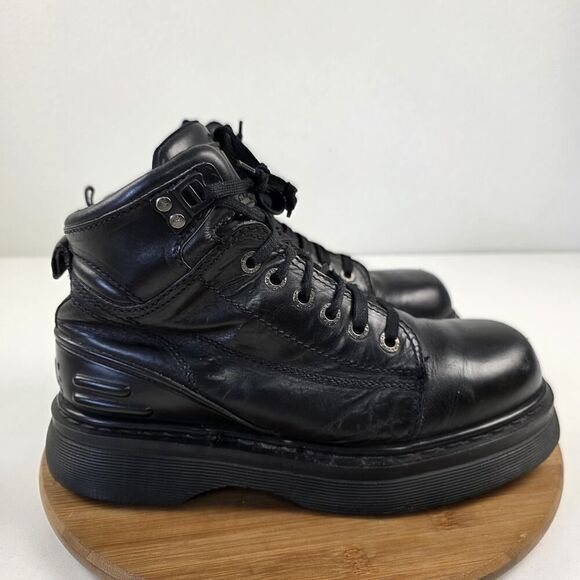 Dr Martens 8728 90s DM's Chunky Combat Boots England Sz 9 UK 10 US Platform Shoe - Picture 5 of 13